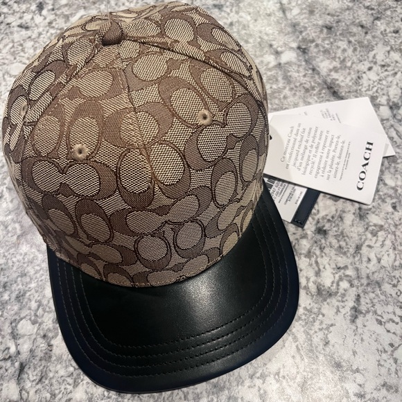 Coach Brown Patterned Hat - Picture 2 of 10